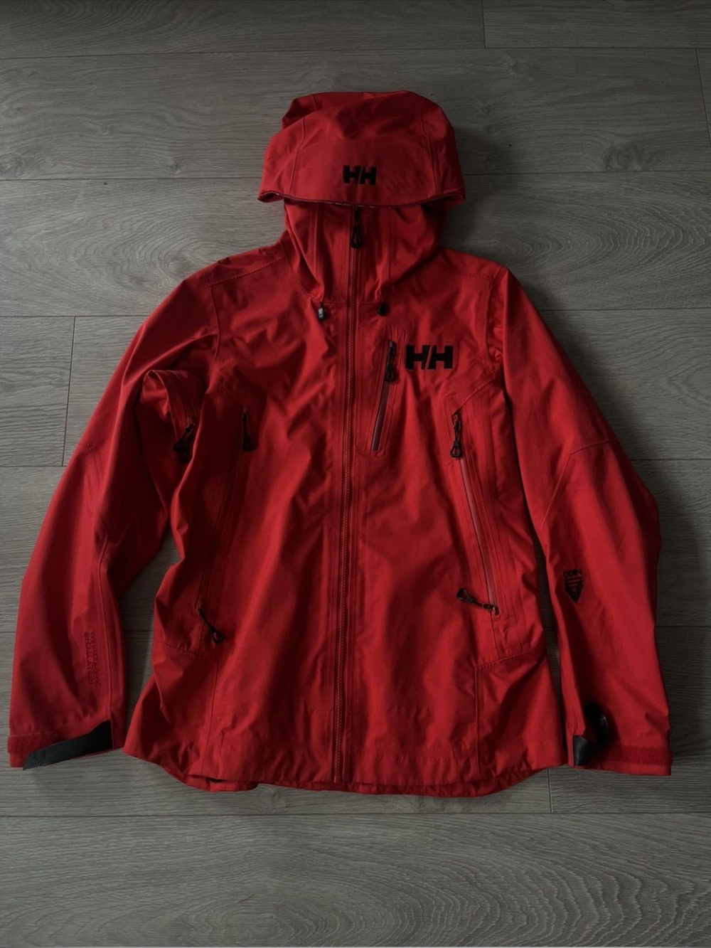 Helly Hansen Odin Helly Tech Professional Red Shell Jacket